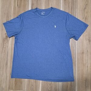 Polo by Ralph Lauren Men's Heather Blue Tee